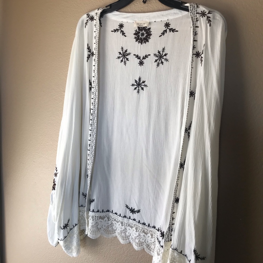 Tea & Cup One Size Kimono